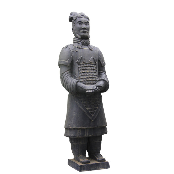 Pottery in Figure sculpture, Terracotta Warriors, The General, Qin Warriors